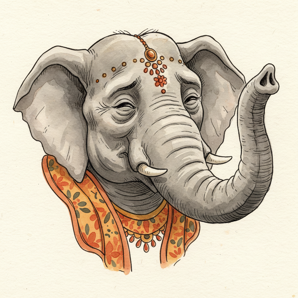Ritratto di Ganesha